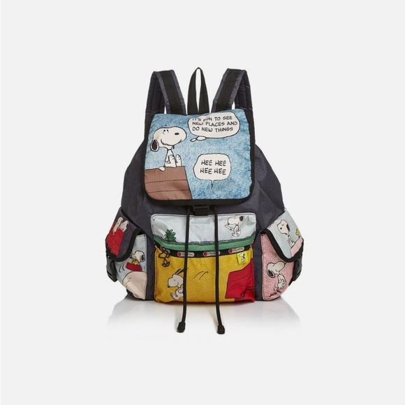 LeSportSac-PEANUTS/Snoopy Voyager Backpack - Picture 12 of 13